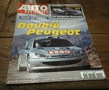 AUTO HEBDO n° 1259 du 04/10/2000 : Tour De Corse PANIZZI - DELECOUR . PEUGEOT .