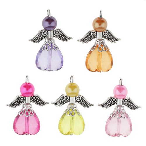 Ensemble pendentifs ailes - pendentifs,