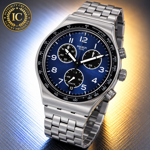 Swatch men 43mm quartz - 43mm,