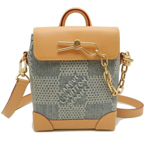 Louis vuitton damier denim - louis, 3d