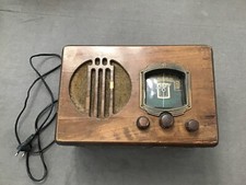 POSTE ERLA - TSF - USA - RADIO BOIS - SUPERHETERODYNE - MODELE 55U147E