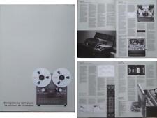 FOSTEX B16 BROCHURE (1984) REEL TO REEL TAPE RECORDER