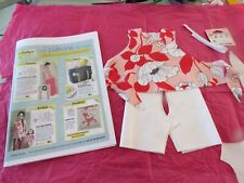 kit vêtement poupée modes et travaux Emilie juin 2018