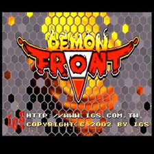 Cartouche D'Arcade Demon Front