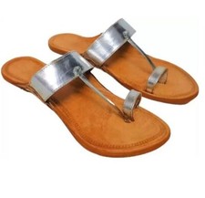 Femme Kolhapuri Cuir Mocassin