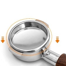 Filtre à café à insertion à contre-courant, à placer dans le porte-filtre,