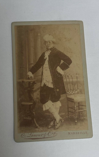 Photographie cdv circa 1900 - photographie,