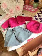 ENSEMBLE NEUF POUPEE MODE ET TRAVAUX MARIE FRANCOISE ****