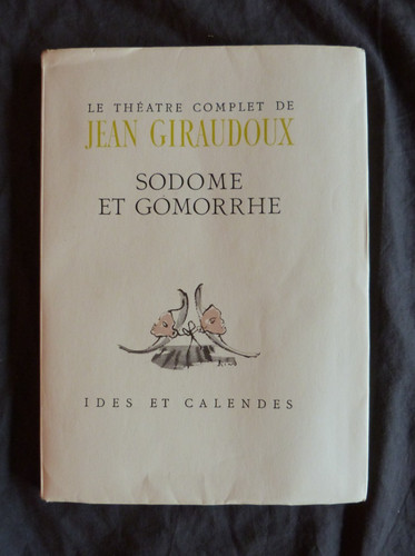 Jean giraudoux sodome et - giraudoux,,