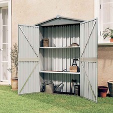 Abri de Jardin Gris 116x45x175