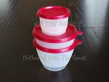Vtg Tupperware Lunch Set