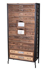 Buffet Coffret Latéral Usine Armoire de Salle de Bains Couloir Commode - Türig