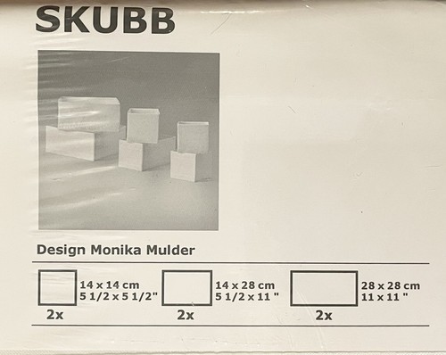Ikea skubb storage box drawer - ikea,