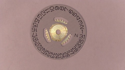Disque des jours - jours, quantieme