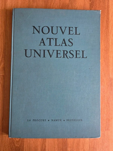 Nouvel atlas universel bladt - nouvel,