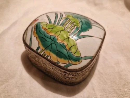 Boite bijoux porcelaine - boite, a
