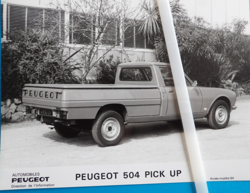 Photo presse peugeot 504 - photo,