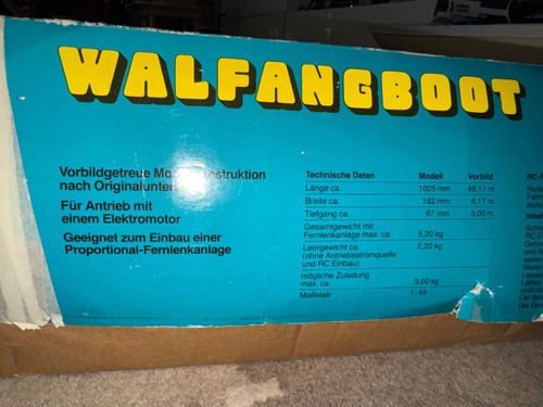 Graupner walfgangboot 45 - graupner,