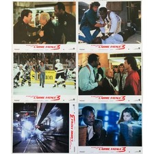 LETHAL WEAPON 3 Original Lobby Cards x6 - 9x12 in. - 1992 - Richard Donner, Mel