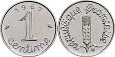 France centime epi 1967 - france,