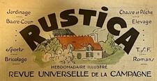 Rustica 1928 - 1929 Originaux
