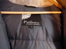 Parka PYRENEXmicrofibres, doublée Duvet d'Oie, étanche pluie, vent.T.L,54.
