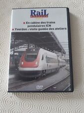 SNCF CFF SUISSE DVD Rail Passion : En Cabine des trains pendulaire ICN