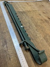 old tool, outil ancien , crémaillère de cheminée fer forgée (n.4)