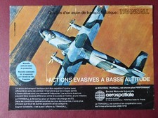 3/1980 PUB AEROSPATIALE AVION TRANSALL C-160 COTAM ARMEE DE L'AIR FRENCH AD