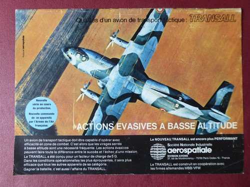 1980 pub aerospatiale avion - 3/1980,