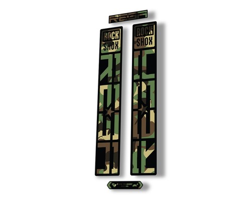 Rock shox reba 2021 fork - rock, decal