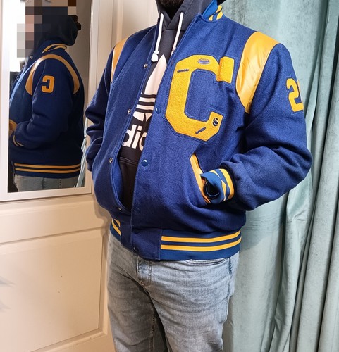 Blouson letterman jacket - blouson,