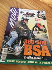 Moto légende 95 1999 Honda CX 500 turbo 350 500 BSA Aermacchi 250 kawasaki W ...