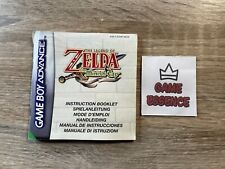 NOTICE SEULE The Legend of Zelda Minish Cap Nintendo Game Boy Advance EUR GB GBA