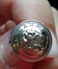 O0301 rare bouton d'uniforme