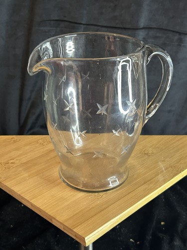 Pichet cristal soufflé