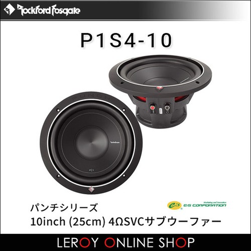 Rockford fosgate p1s4 - rockford, p1s4-10