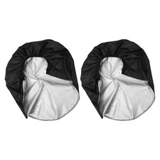  2 Pcs Housse De Pneu Voiture Accessoires Camions Couvoirs Pneus Pour Voitures