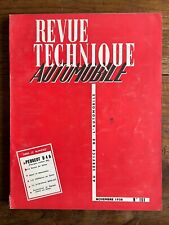 Revue Technique Automobile RTA
