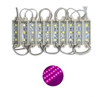 20PZ Mini Module 12V LED 2835 3 SMD IP65 ROSE AUTO RÉTRO ÉCLAIRAGE ENSEIGNES
