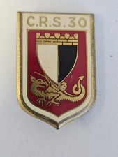 insigne police francaise Compagnie Republicaine De Sécurité 30 Metz