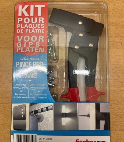 Kit fischer pince - kit, chevilles