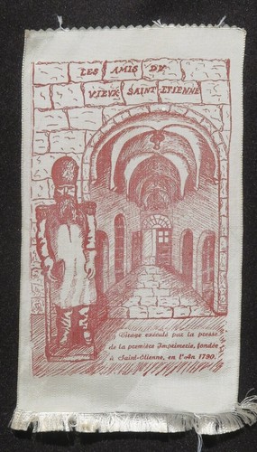 Tissé soie les amis - en,