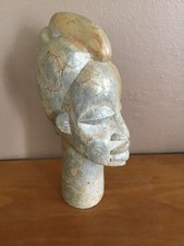 Sculpture tête femme - tête,