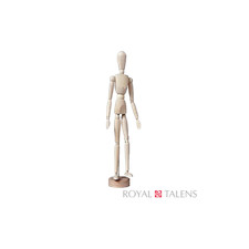 Mannequin en bois - Modèle femme - 30cm - Dessin - Peinture - Royal Talens