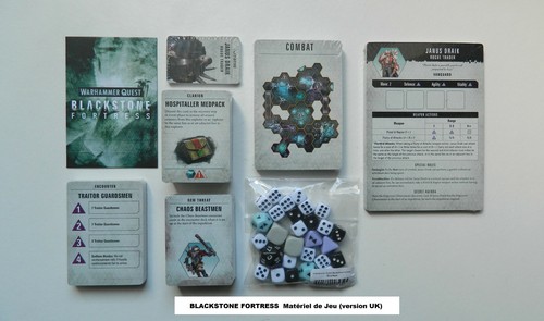 Blackstone fortress matériel - blackstone,