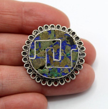 Ancien Pendentif & Broche en