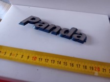 LOGO INSIGNE PANDA FIAT 13,5cm plastique