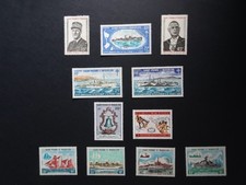 timbres SPM année 1971 COMPLETE N° 410 à 420 NEUFS **