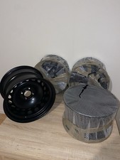 Jantes tôle noires 14 pouces